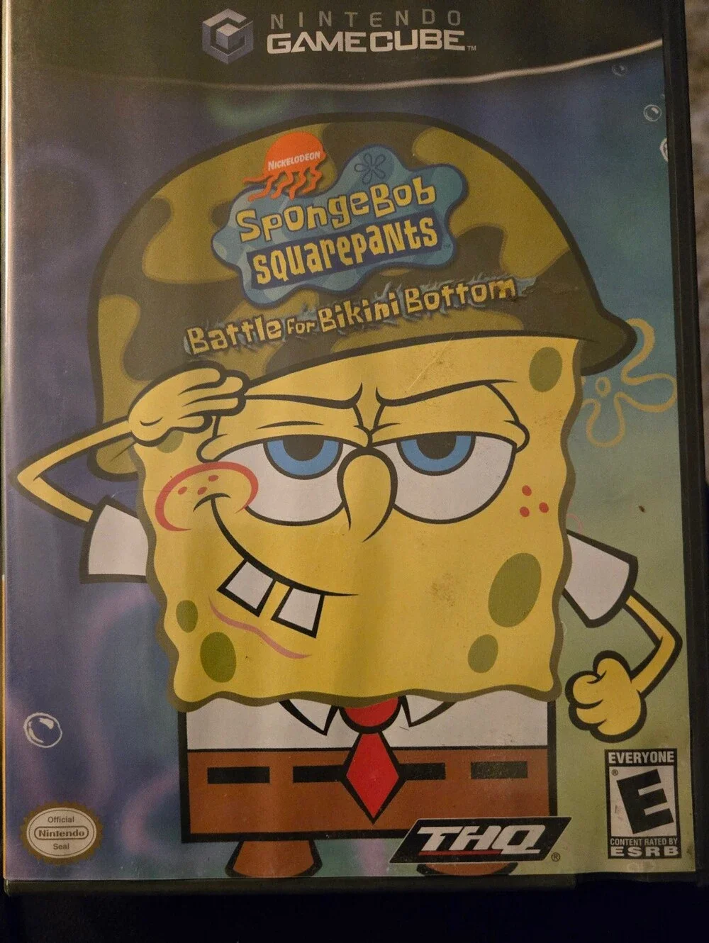 SpongeBob SquarePants Battle For Bikini Bottom Game Nintendo GameCube